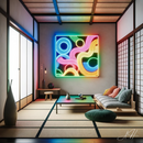 'L'Épure Japonaise' - letreiro de néon LED