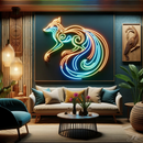 'Fox Elegance' - Letrero de neón LED