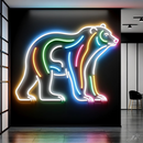'Opulento Oso' - Letrero de neón LED