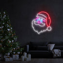 "Papá Noel" - letrero de neón LED