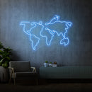 'PLANISFERA' de Margot - Letrero de neón LED