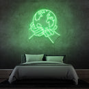 'EARTH' de Margot - Letrero de neón LED