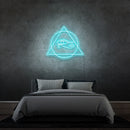 Néon LED "Œil d'Horus" – Symbole de protection égyptien