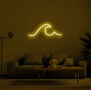 "La ola" | letrero de neón LED