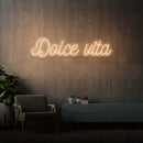 Néon LED "Dolce Vita" – Ambiance à l'italienne