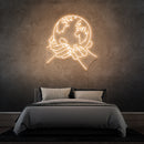 'EARTH' de Margot - Letrero de neón LED