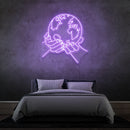 'EARTH' de Margot - Letrero de neón LED