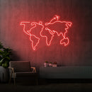 'PLANISFERA' de Margot - Letrero de neón LED