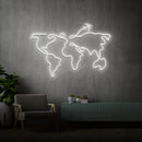 'PLANISFERA' de Margot - Letrero de neón LED