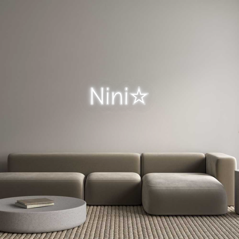 Neon personnalisé new Nini☆