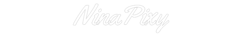 Neon personnalisé new NinaPixy