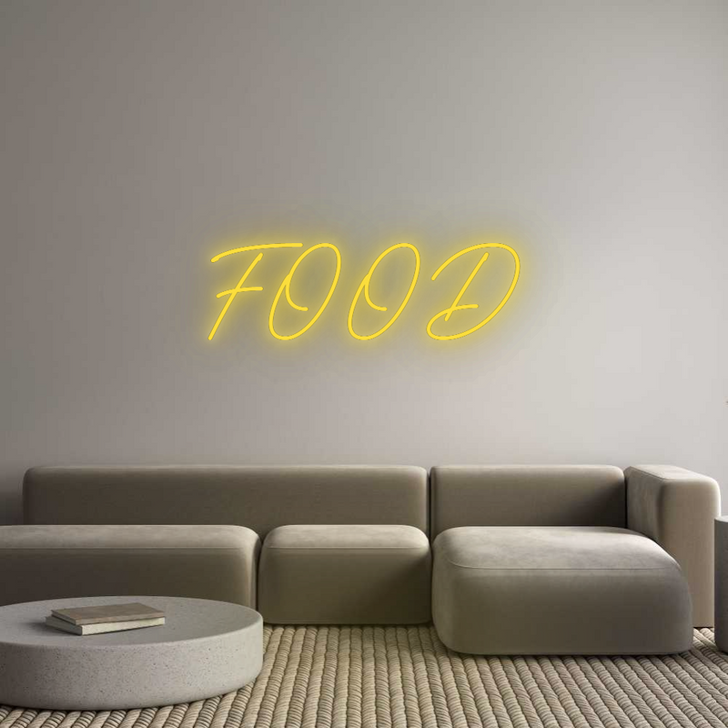 Neon personnalisé new FOOD
