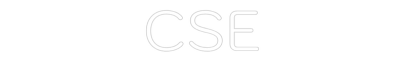 Neon personnalisé new CSE