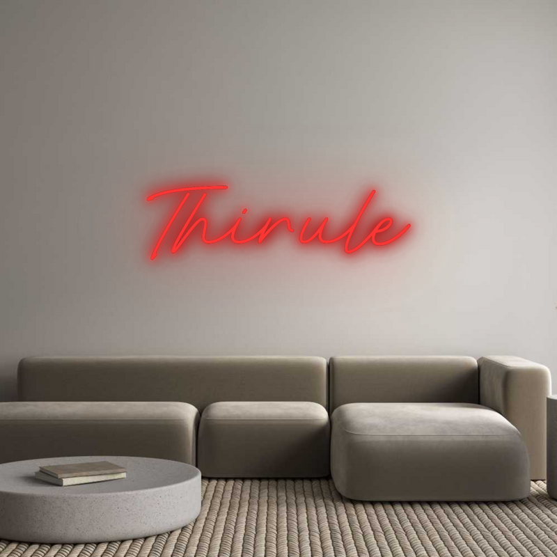 Neon personnalisé new Thirule