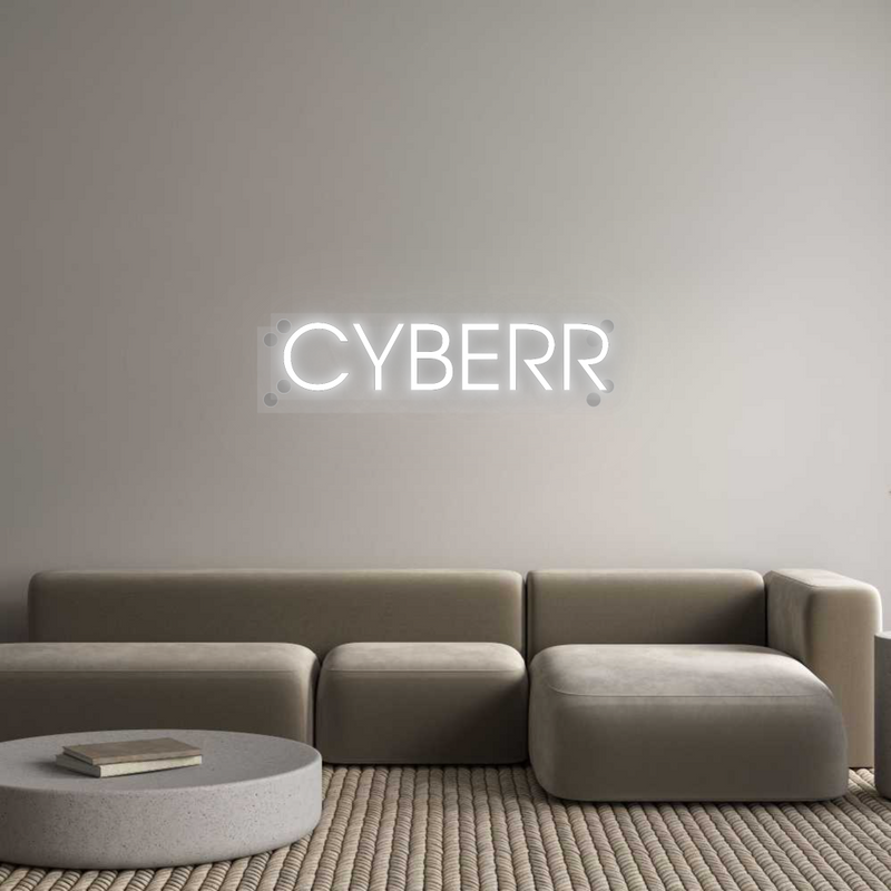 Neon personnalisé new CYBERR