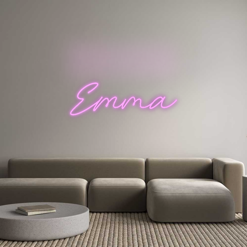 Personalized neon new Emma