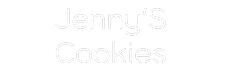 Neon personnalisé new Jenny'S 
Coo...