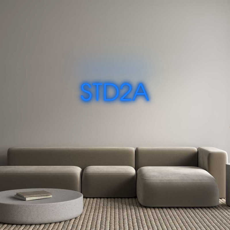 Neon personnalisé new STD2A