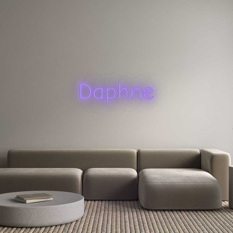 Neon personnalisé new Daphne