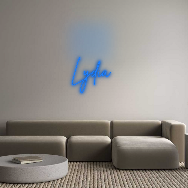 Neon personnalisé new Lydia