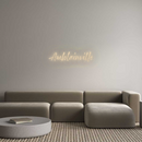 Neon personnalisé new Amblainville