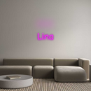 Neon personnalisé new Lina