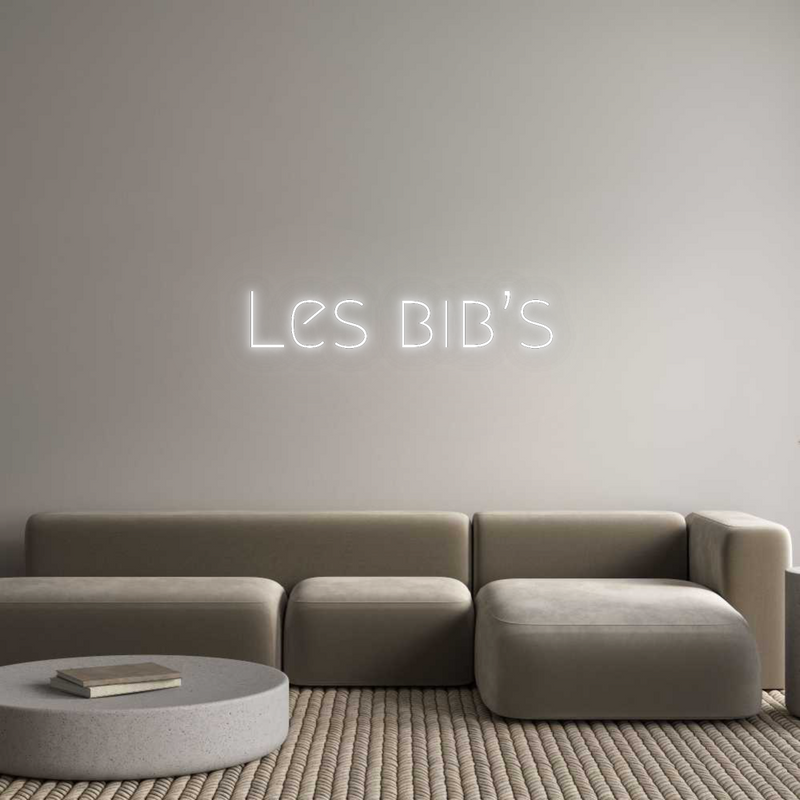 Neon personnalisé new Les bib’s