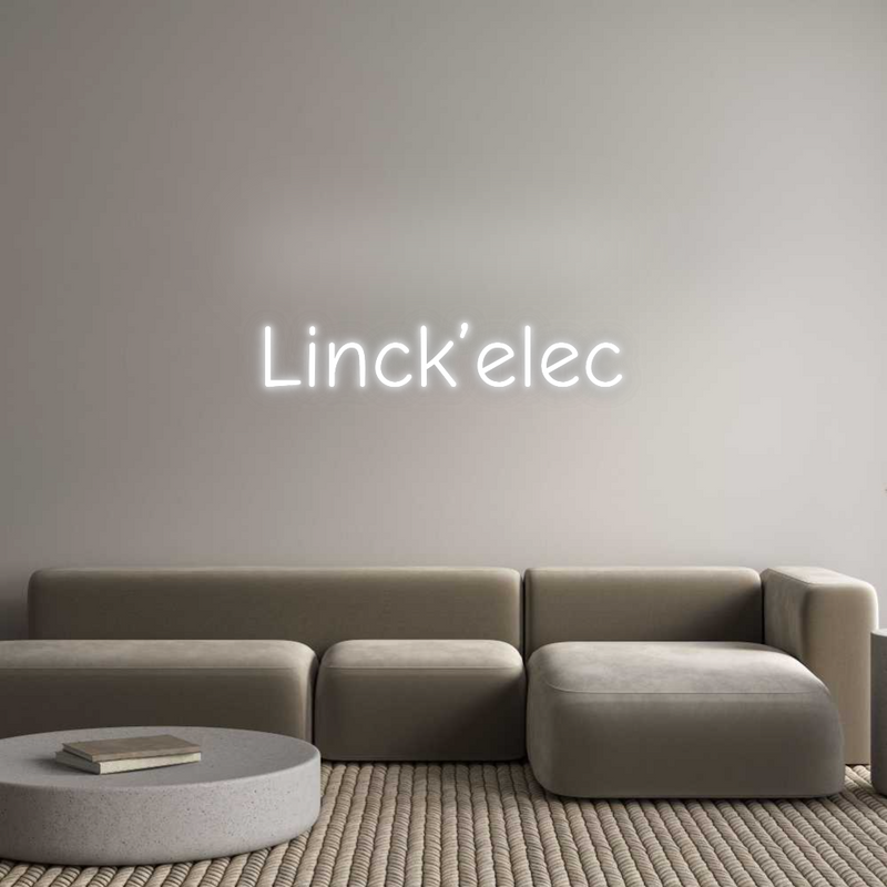 Neon personnalisé new Linck’elec