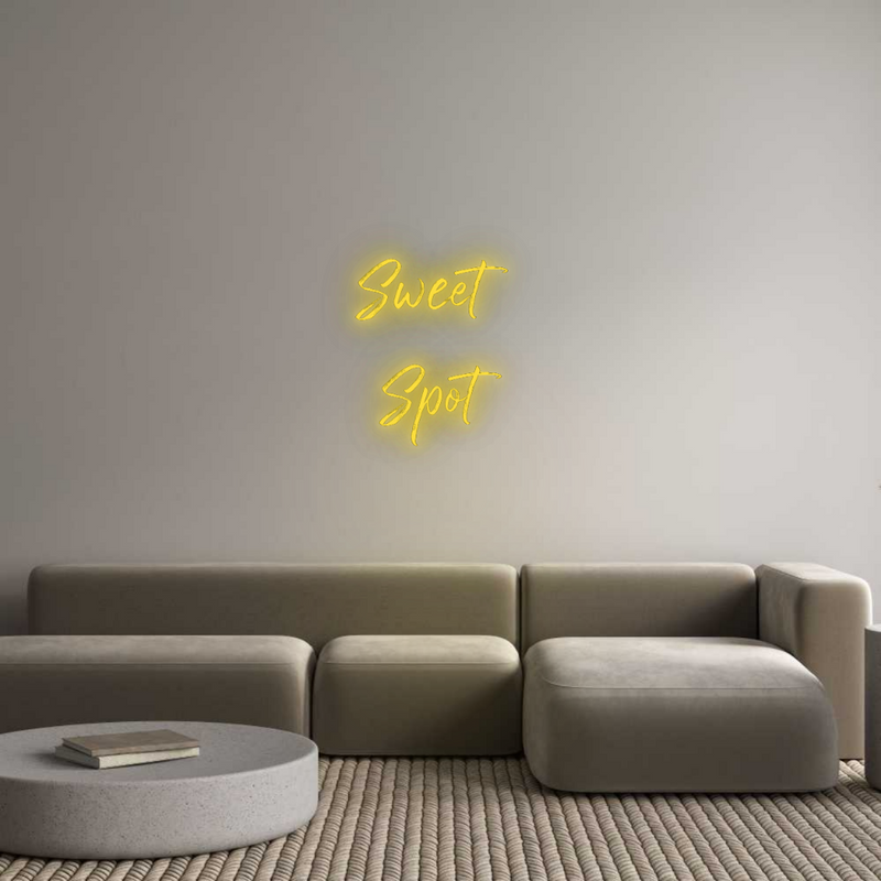 Neon personnalisé new Sweet 
Spot
