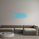 Neon personnalisé new MAEL's