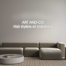 Neon personnalisé new ART AND-CO
H...