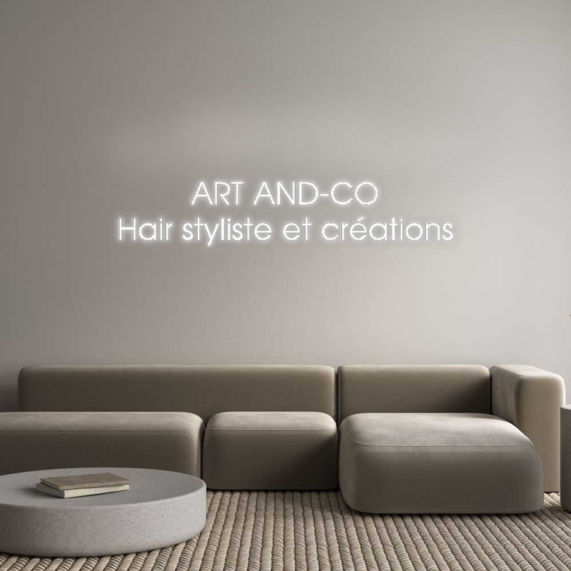 Neon personalized new ART AND-CO
H...