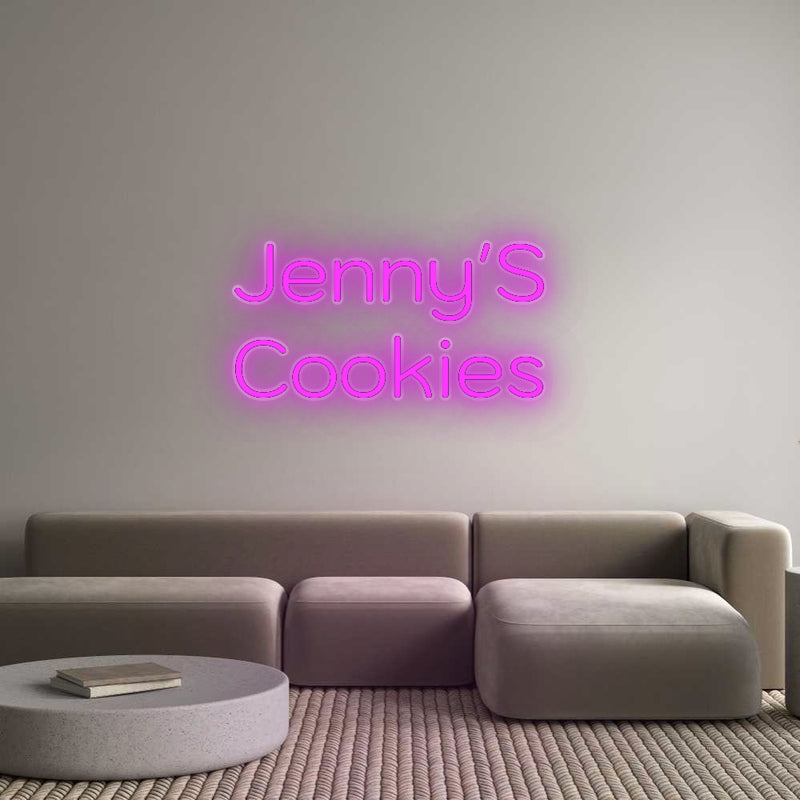 Neon personnalisé new Jenny'S 
Coo...