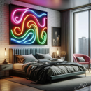 'The NY' - letreiro de néon LED