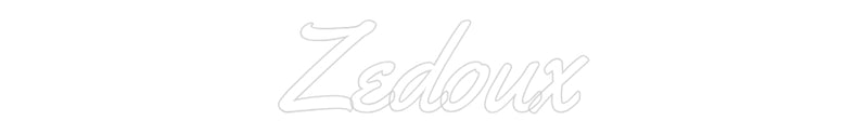 Custom Neon New Zedoux