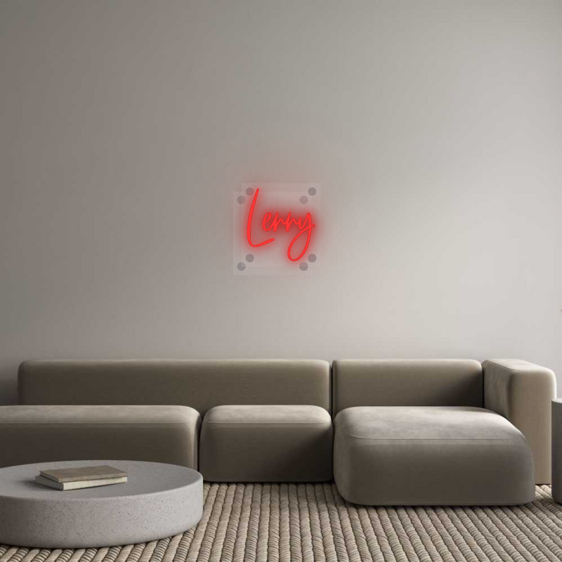 Neon personnalisé new Lenny