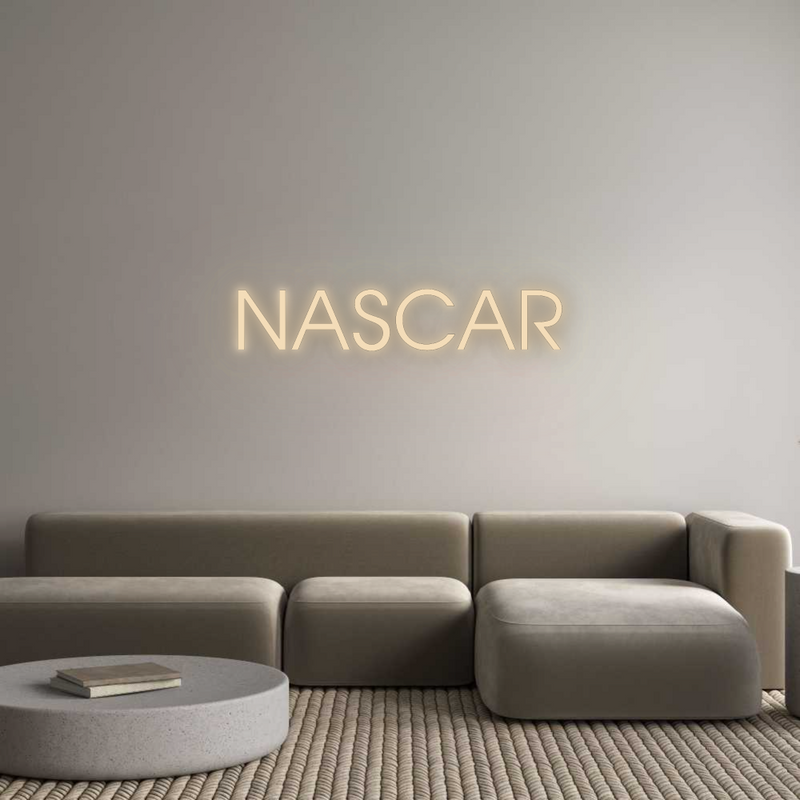 Neon personnalisé new NASCAR