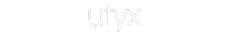 Custom Neon: utyx