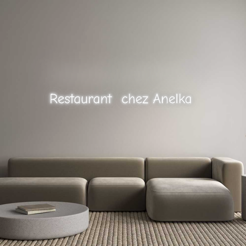 Custom neon new Restaurant c...