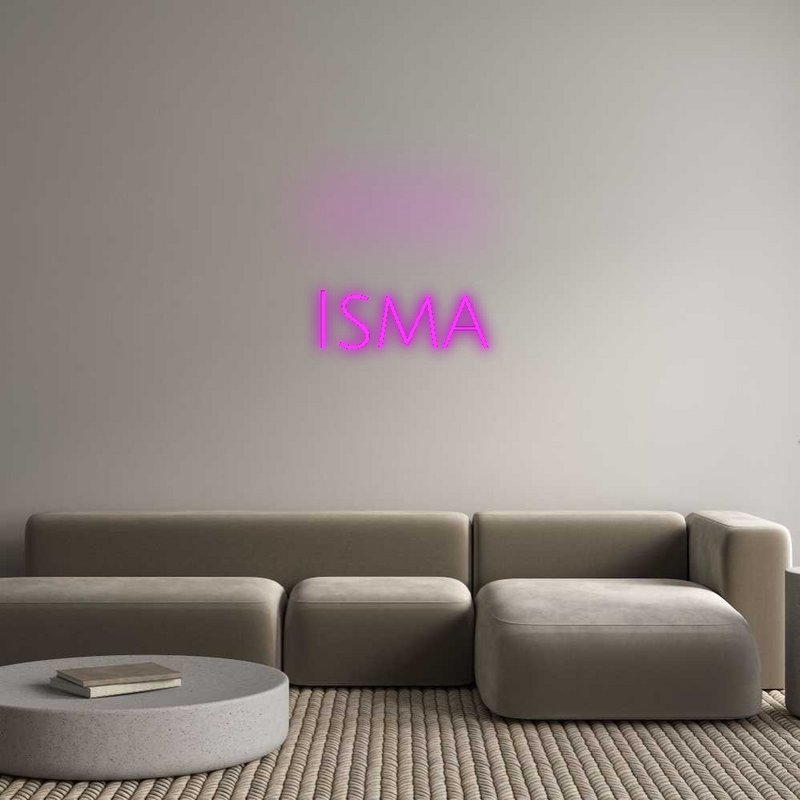 Neon personnalisé new Isma