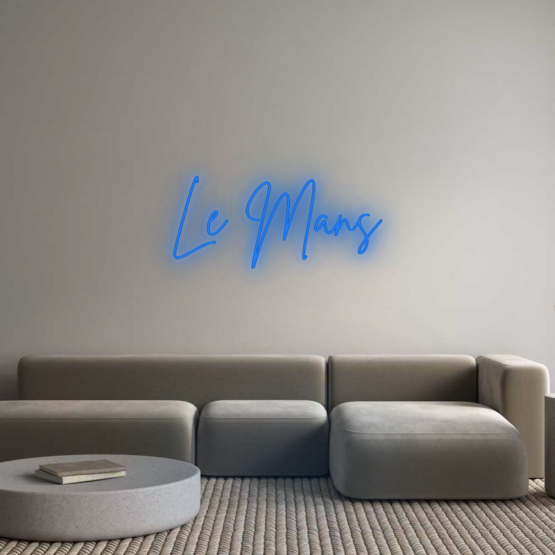 Neon personnalisé new Le Mans