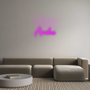 Personalized neon new Amadeus