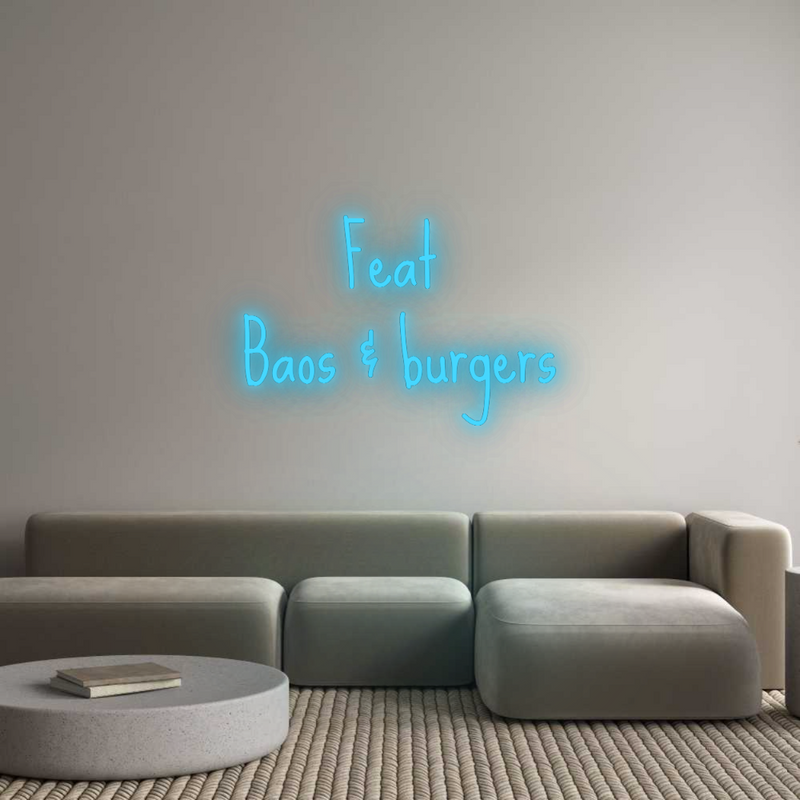 Neon personnalisé new Feat 
Baos &...