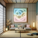 'Japanese Radiance' - letreiro de néon LED