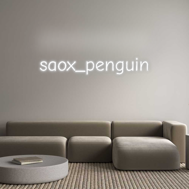Personalized neon new saox_penguin
...