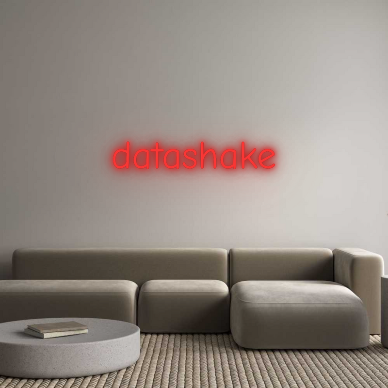 Neon personnalisé new datashake