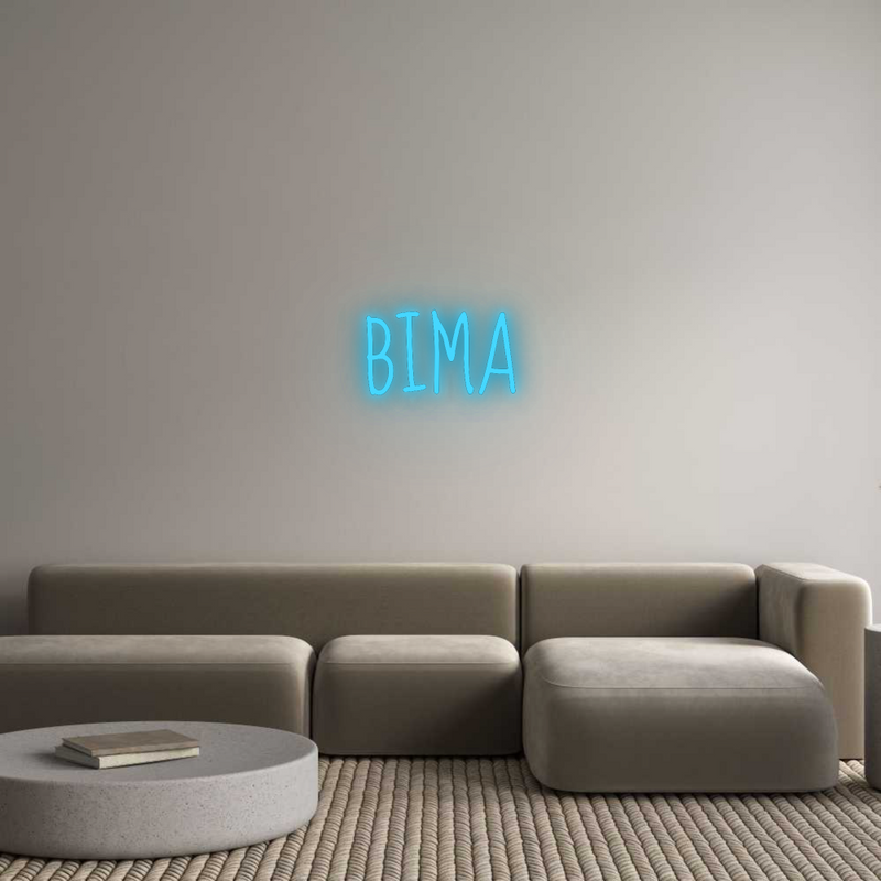 Neon personnalisé new BIMA