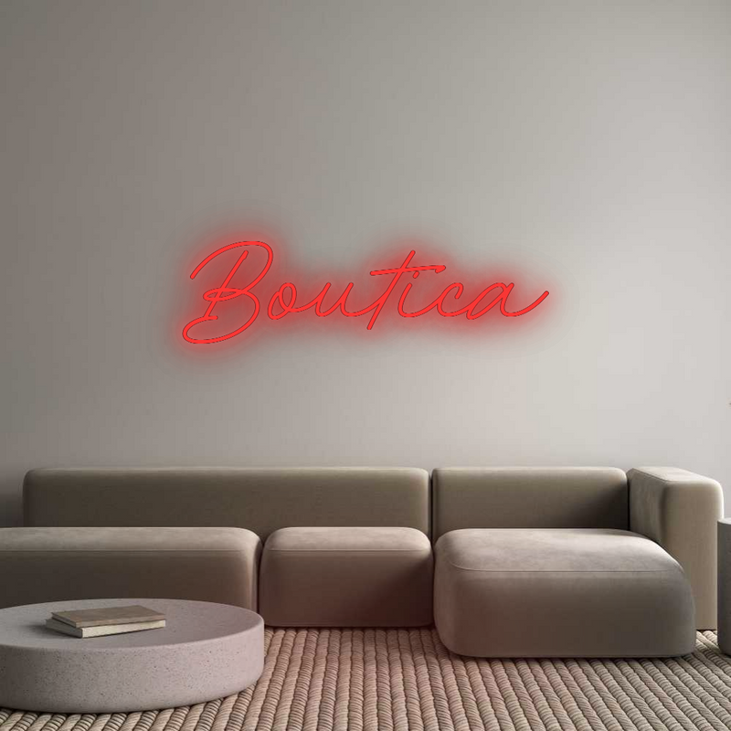 Custom Neon New Boutica