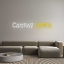 Custom neon new Camray Lewis