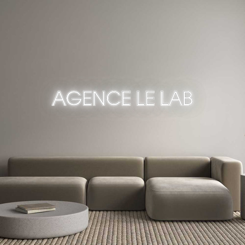 Personalized neon new AGENCE LE LAB